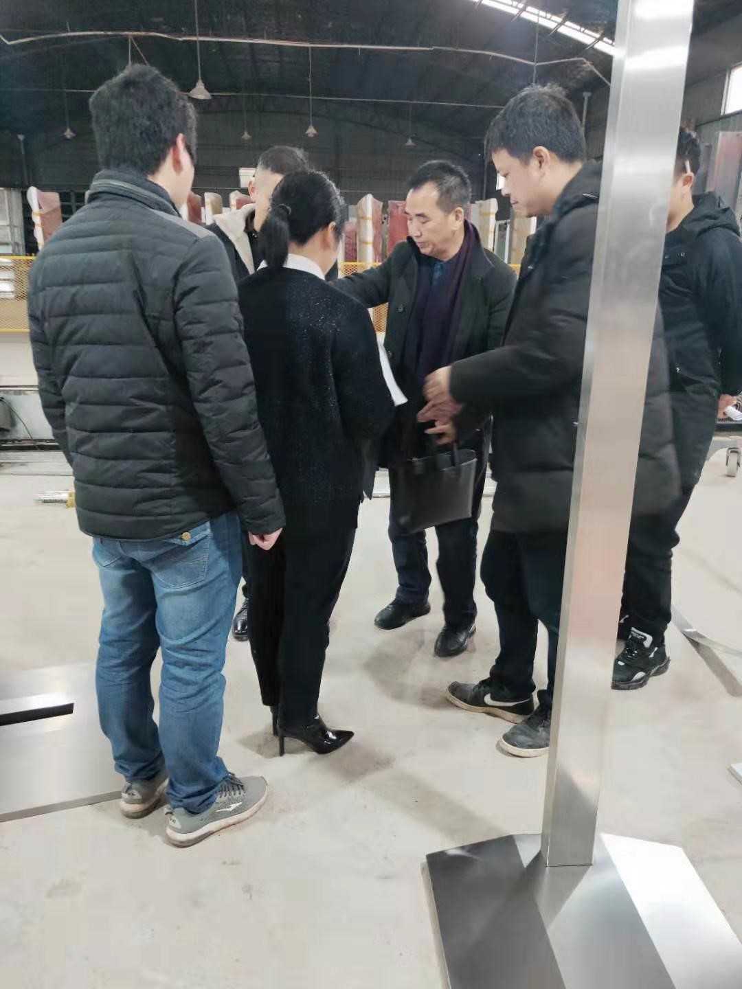 熱烈歡迎湖南益陽(yáng)客戶(hù)來(lái)我司考察指導(dǎo)工作